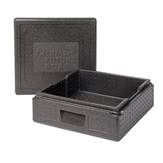 Thermobox EPP met Deksel 480x480x165 mm 21 liter Zwart