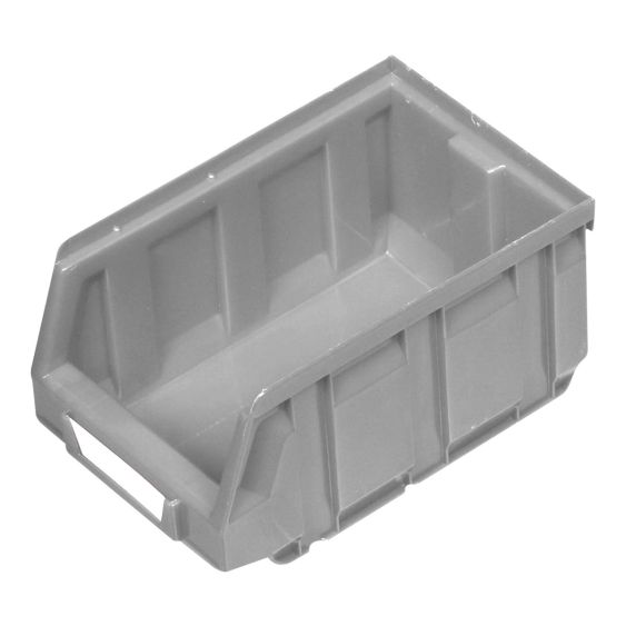 Stapelbare Magazijnbak 1,0 liter Grijs