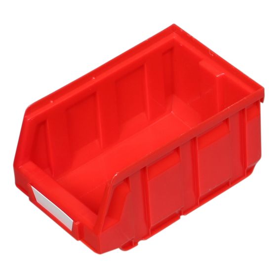 Stapelbare Magazijnbak 1,0 liter Rood 167/140 x 105 x 82 mm