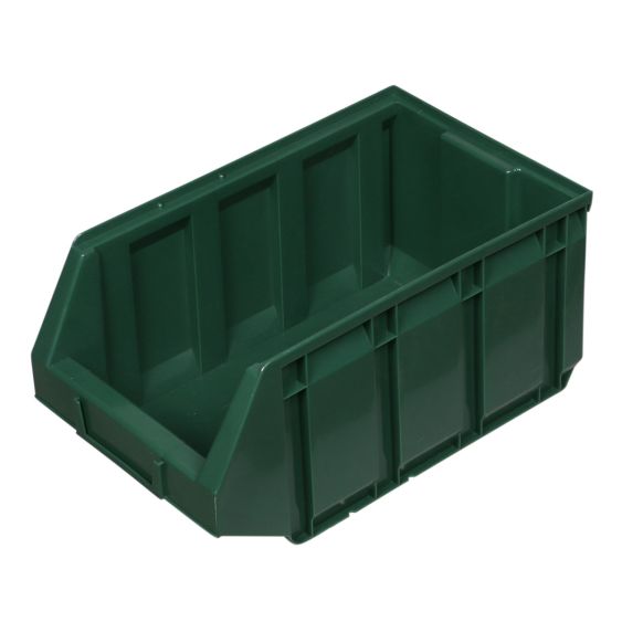 Stapelbare Magazijnbak 12,0 liter Groen 345/300 x 205 x 164 mm