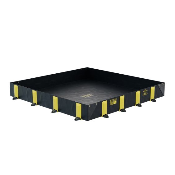 Flexibele Lekbak Rigid-Lock Quickberm 2400x2400 mm 1798 Liter