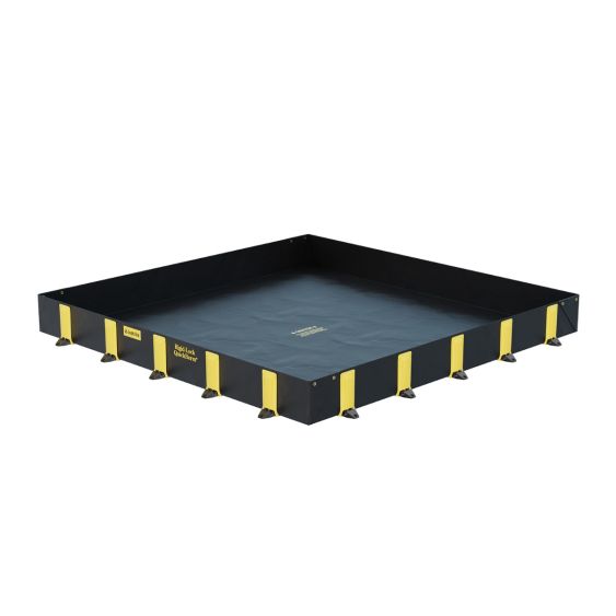 Flexibele Lekbak Rigid-Lock Quickberm 3000x3000 mm 2820 Liter
