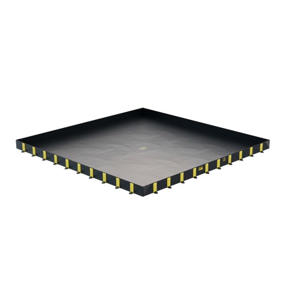Flexibele Lekbak Rigid-Lock Quickberm 6100x6100 mm 11318 Liter