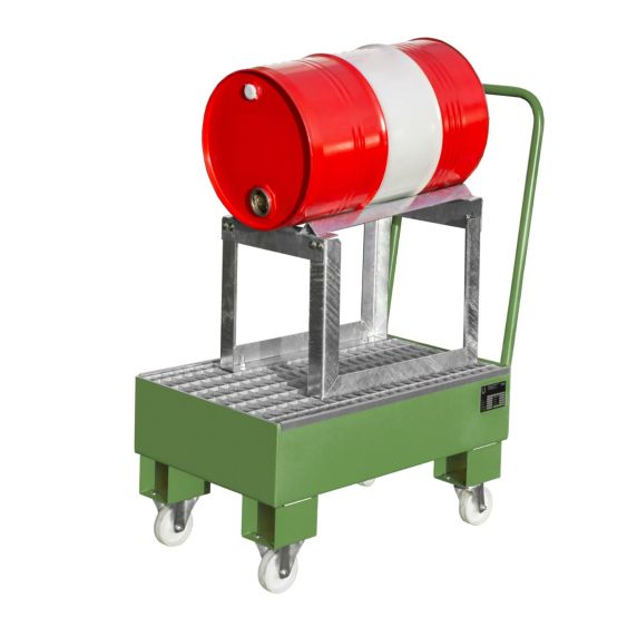 Verrijdbare Lekbak Bauer Vatenframe Groen 940x500x1075 mm