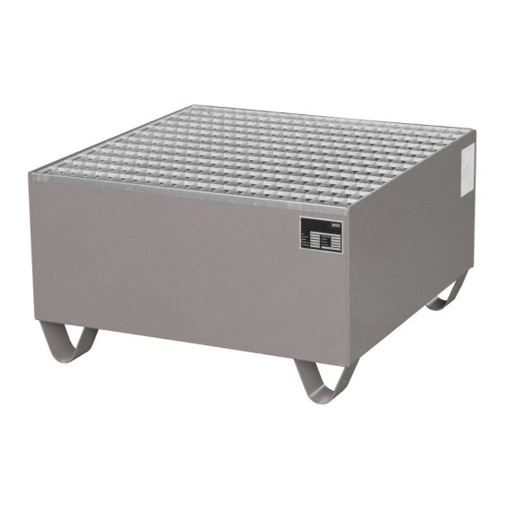 Stalen Vaten Lekbak Bauer Grijs 800x800x455 mm 222 Liter