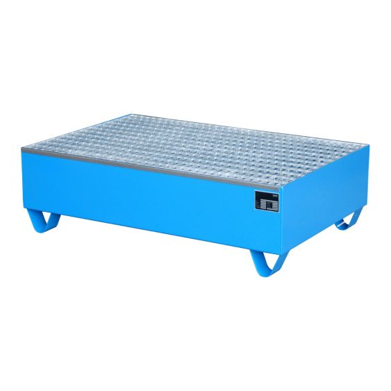 Stalen Vaten Lekbak Bauer Blauw 1200x800x360 mm 240 Liter