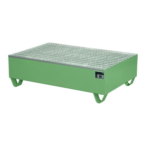 Stalen Vaten Lekbak Bauer Groen 1200x800x360 mm 240 Liter