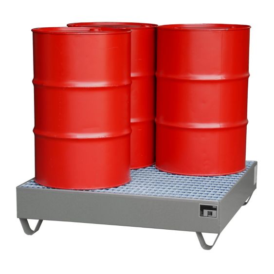 Stalen Vaten Lekbak Bauer 1200x1200x285 mm 261 Liter