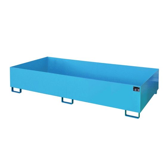 Stalen Stelling Lekbak Bauer Blauw 2650x1300x435 mm 1135 Liter