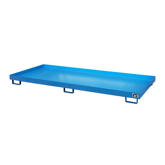 Stalen Stelling Lekbak Bauer Blauw 3250x1300x195 mm 373 Liter