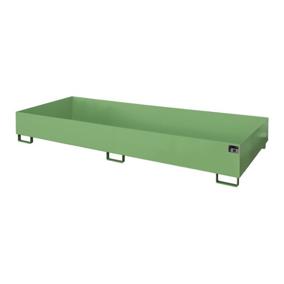 Stalen Stelling Lekbak Bauer Groen 3250x1300x265 mm 675 Liter
