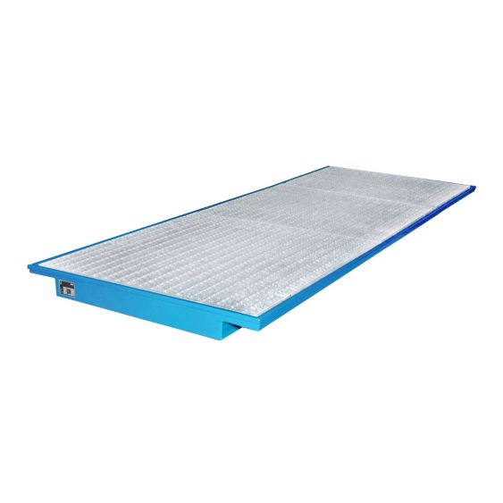 Inhangbare Lekbak Bauer Blauw 3550x1250x110 mm 387 Liter