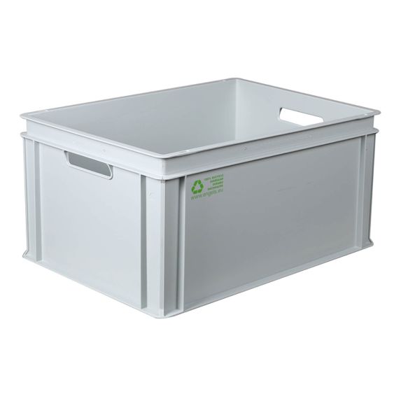 Euronorm Bak Recycle 60 liter 600x400x325 mm Open Greep