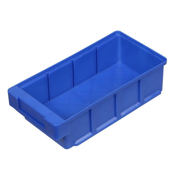Stellingbak Blauw 300 x 152 x 83 mm voor 3 schotten