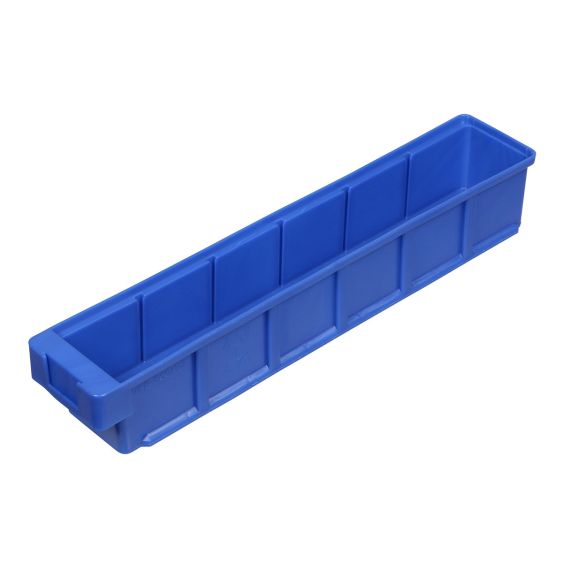 Stellingbak Blauw 500 x 93 x 83 mm voor 5 schotten