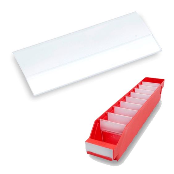 Labelhouder Stellingbak STEMO 60x30 mm 200 Stuks