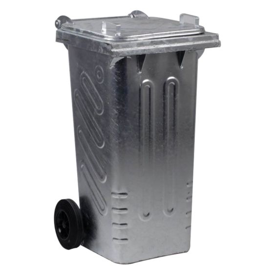 Minicontainer 120 liter Staal - voor DIN-opname