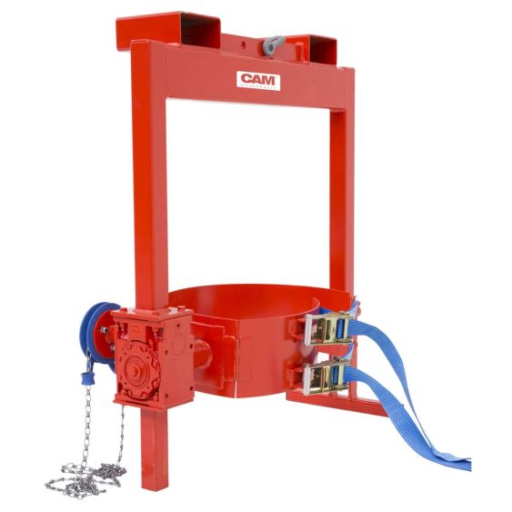 Vatenklem Mechanisch 210 liter Kantelbak met Ketting