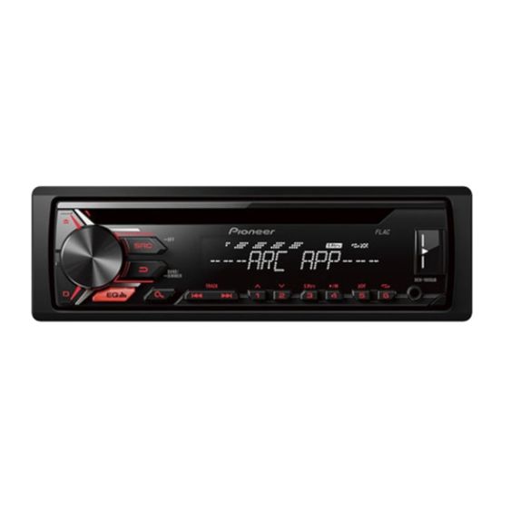 Pioneer Radio 12V cd/tuner AUX/MP3/WMA USB