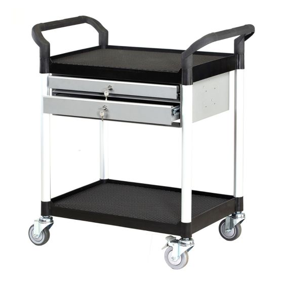 Etagewagen Matador HX-909B 2 Etages + 2 Lades Zwart