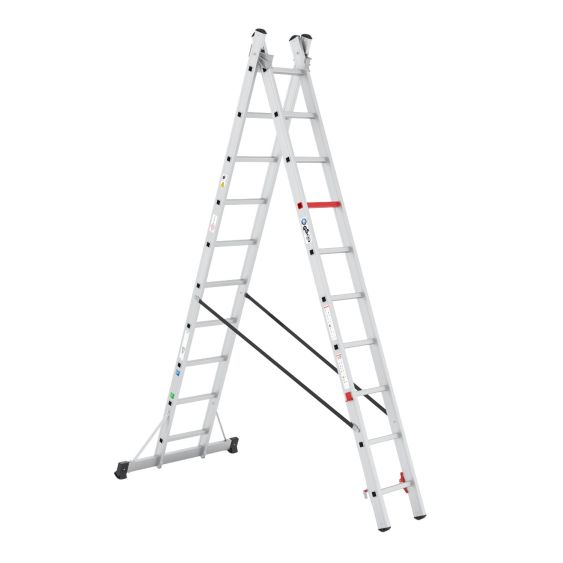 Wixor Professionele Ladder - 2x10 sporten