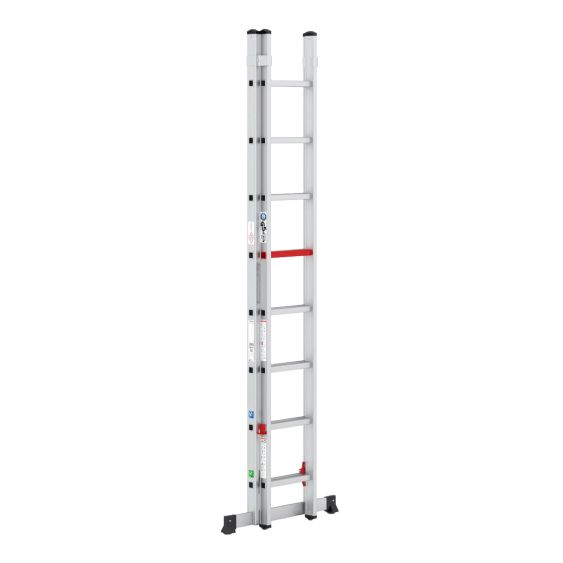 Wixor Professionele Ladder met Haken - 2x8 sporten
