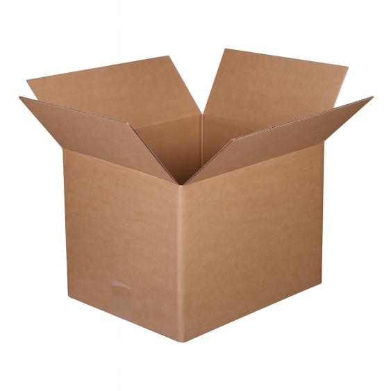 Vouwdoos FEFCO 0201 450x350x300 mm C-golf bruin