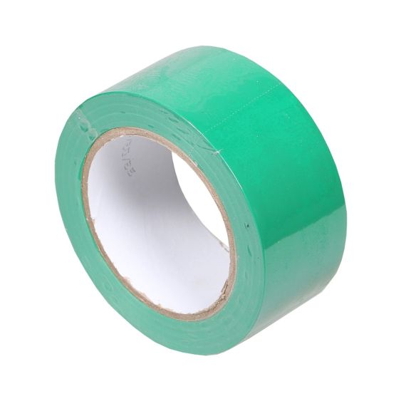 Vloermarkeringstape 50 mm x 33 meter groen zijkant