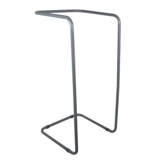 Afvalzakhouder BASE 400 Liter Grijs gecoat - Knapzakhouder