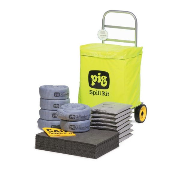 Quick-Response Spill Trolley met Hoge Zichtbaarheid