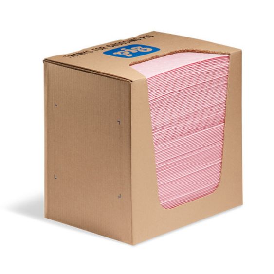 Absorptiedoek HazMat 380x510 mm - 100 per doos
