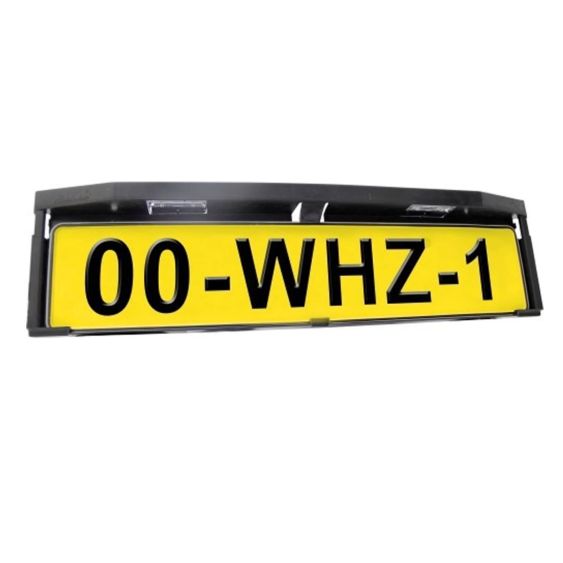 Kentekenplaathouder met Verlichting LED Rubbolite 12/24V 2,5 m Kabel