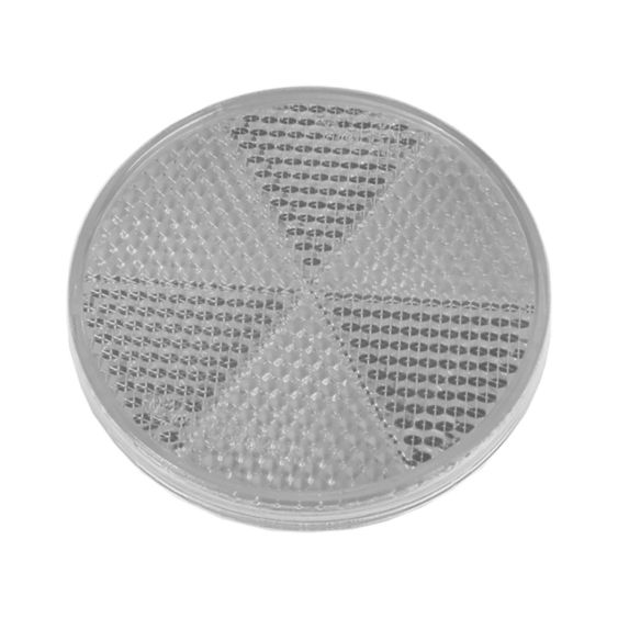 Reflector Zelfklevend Aspöck Wit Rond Ø60 mm