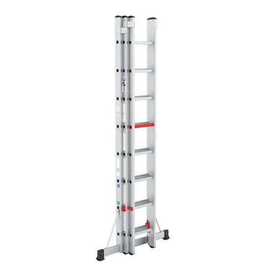 Wixor Professionele Ladder met Haken - 3x8 sporten