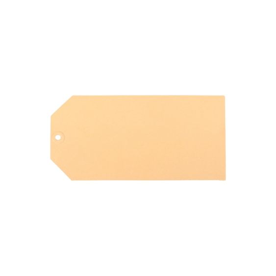 Kartonnen label 200 gram 35 x 70 mm - 1000 stuks