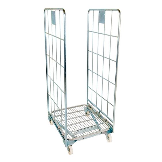 Rolcontainer 2 Hekken Nestbaar 500 kg 700x800x1665 mm