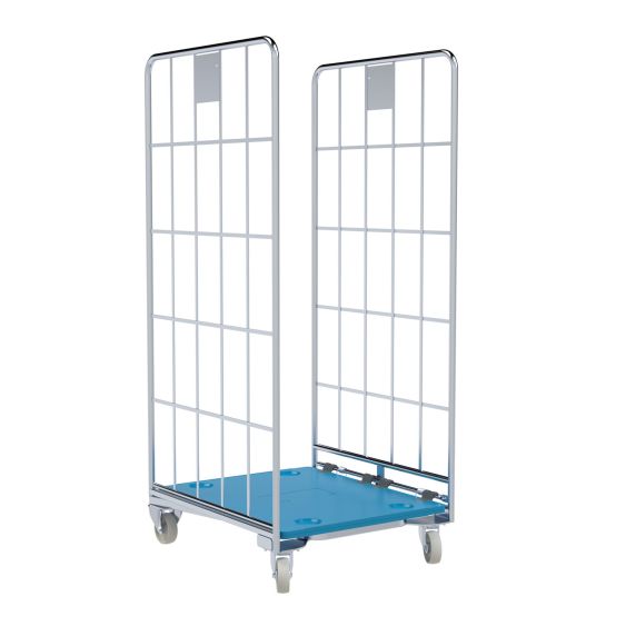 Nestbare Rolcontainer Ergo 1460 Kunststof 2-zijdig