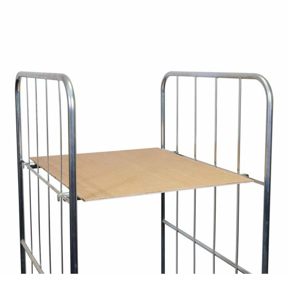 Houten Legbord voor 2-zijdige Rolcontainer ADB of Nestbare Rolcontainer Ergo 1460 S hoog