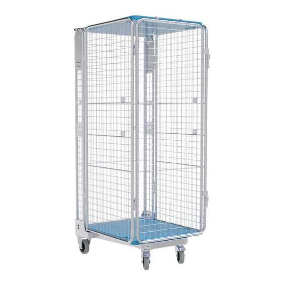 Nestbare Rolcontainer ADB 1600 Kunststof 5-zijdig