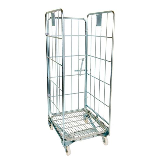 Rolcontainer 3 Hekken Inklapbaar 500 kg 700x800x1665 mm