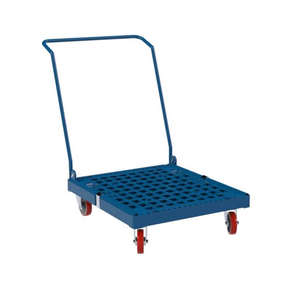 Plateauwagen Kunststof 500 kg 724x815 mm