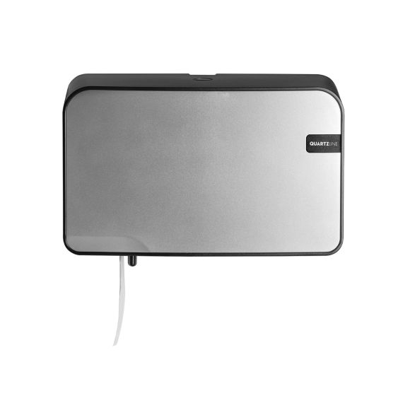 Dispenser Euro Silver Quartz duo toiletrolhouder