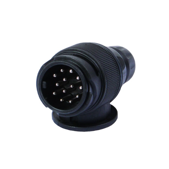 Stekker 13-polig schroefaansluiting 12V 