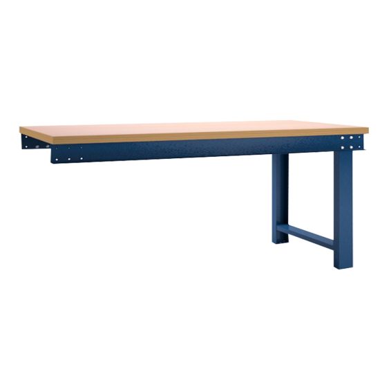 Aanbouw verstelbare werktafel met liggers BL250 2500x750x645-1000 mm 