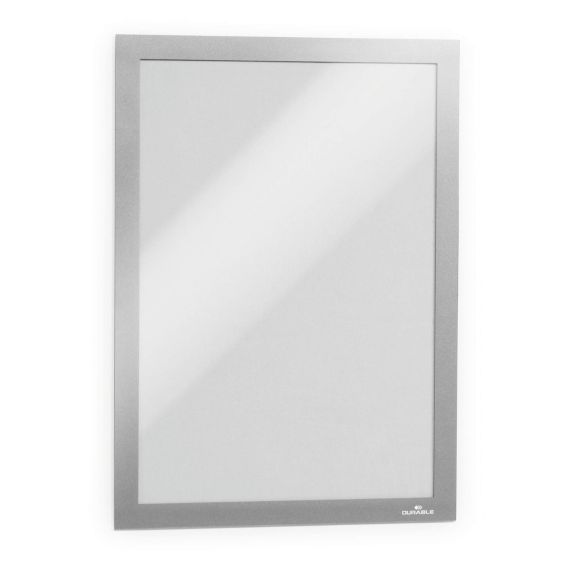 Informatiekader DURAFRAME® A4 Zilver - 2 stuks