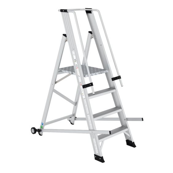 Wixor Opvouwbare Magazijntrap - 4 treden