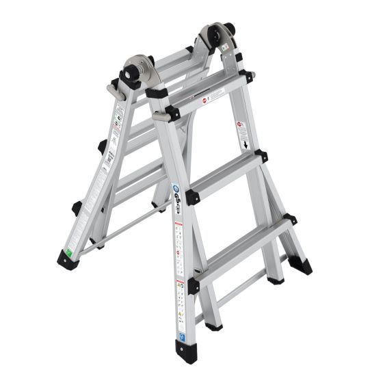 Wixor Multifunctionele Vouwladder - 4x3 sporten