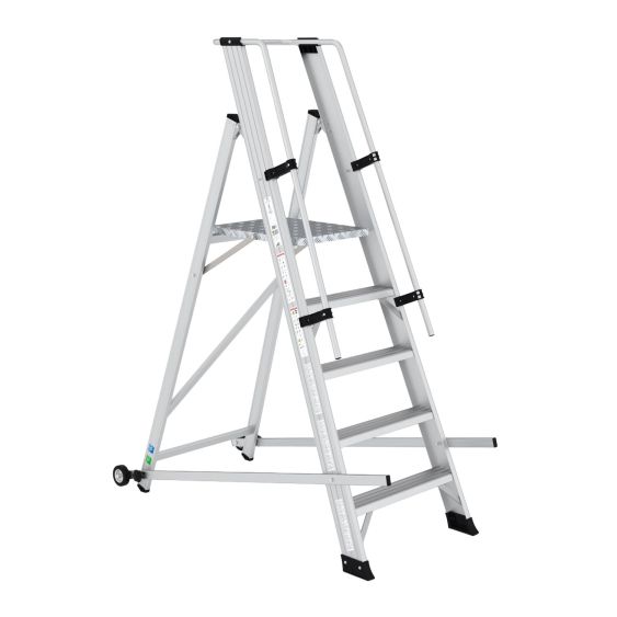 Wixor Opvouwbare Magazijntrap - 5 treden