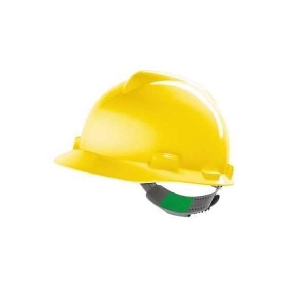 Gele veiligheidshelm MSA