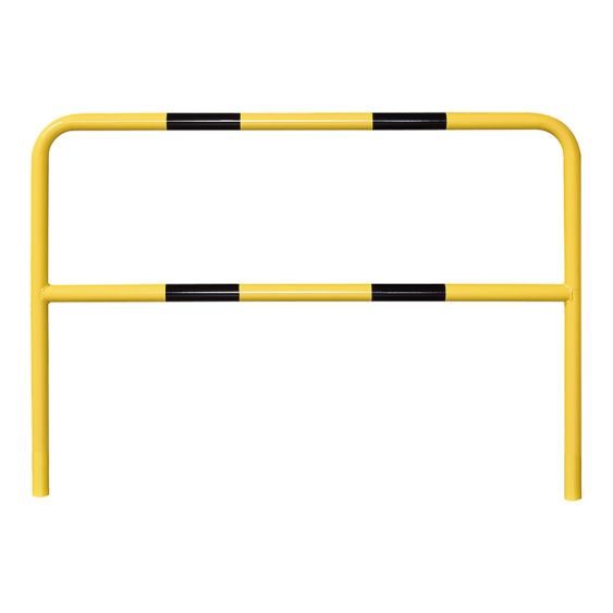 Veiligheidshek Ø48 mm Geel/Zwart 1300x1500 mm Betonneren